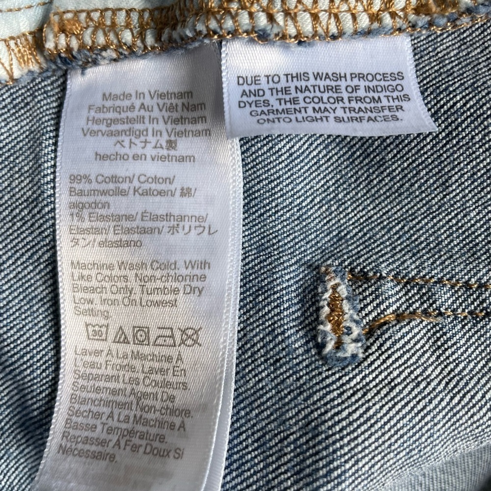 J. Crew Factory Boot Cut Mid Rise Blue Denim Jeans Women's Size 28 - Picture 9 of 9
